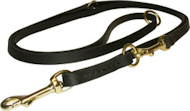 Multi-function Leather Dog Leash for Training, Walking 1/2 inch - Click Image to Close
