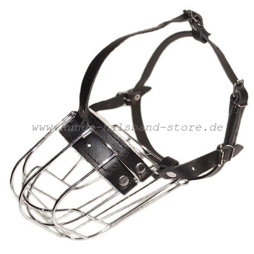 Wire Basket Dog Muzzle for Doberman